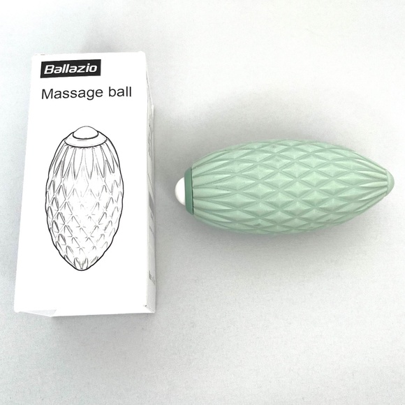 Oval Rolling Massage Ball Myofacial Massage Roller Ball Ergonomic Fascia Roller - Picture 5 of 7